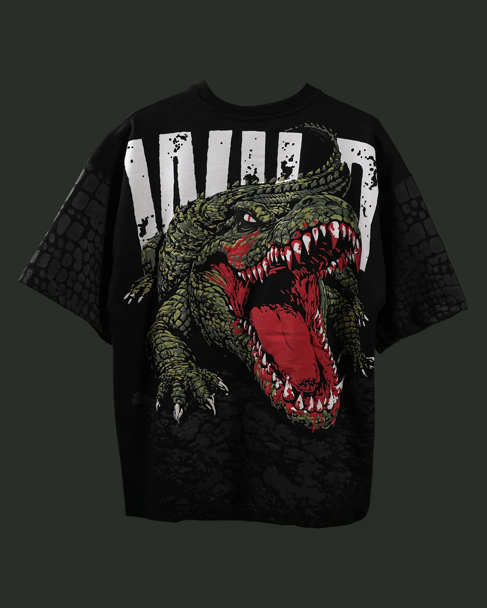 BLACK CROCODILE TEES