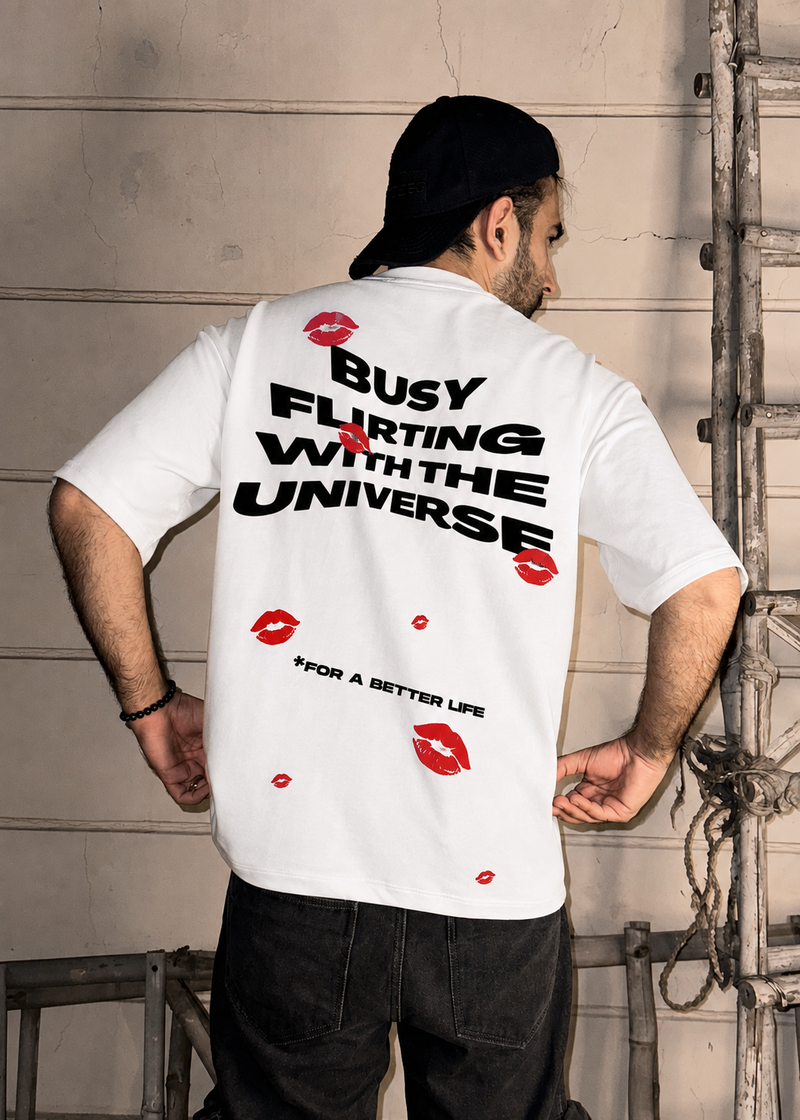 Red kiss Boxy Tshirt
