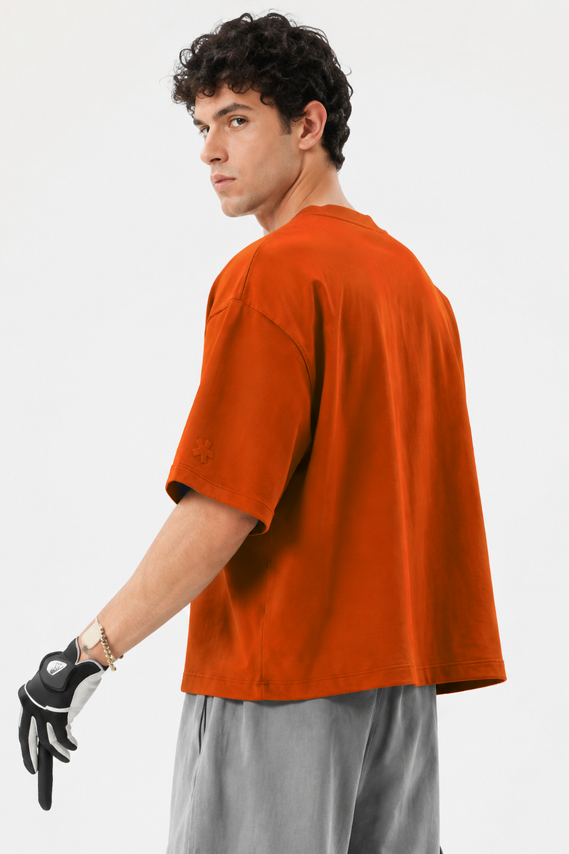 Persimmon Orange Basic TEE