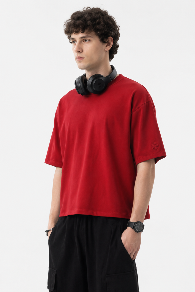 Scarlet Red Basic TEE